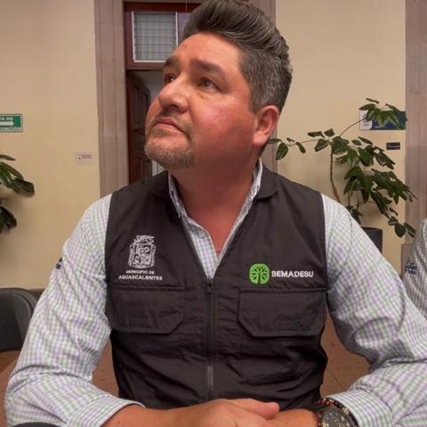 Aldo Axel Rodríguez Benitez, Srio. Medio Ambiente y Desarrollo Sustentable del Municipio de Aguascalientes 