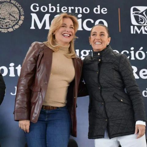 Claudia Sheinbaum y Maru Campos