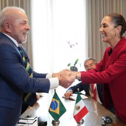 Lula da Silva y Claudia Sheinbaum 