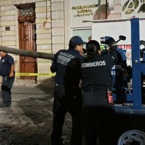 Realiza municipio de Aguascalientes operativo nocturno de desasolve en infraestructura eléctrica