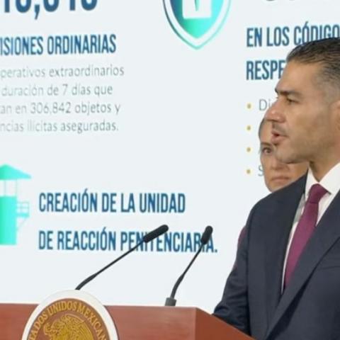Harfuch anuncia la construcción de seis nuevas cárceles en México para 18 mil reos