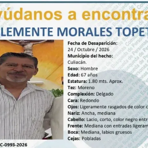 Reportan la desaparición del sacerdote Clemente Morales Topete en Culiacán; Iglesia pide apoyo para localizarlo