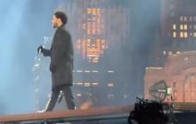 The Weeknd expresó conmovido que no podía continuar con el concierto 