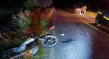 Murió el segundo implicado en el choque entre una moto y una bici