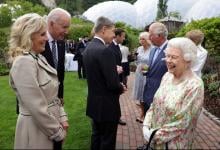 Reina Isabel II, Joe Biden, Jill Bbiden