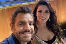 Eugenio Derbez reapareció en redes para felicitar a Alessandra 