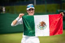 Fernanda Contreras con buen paso en Tokio