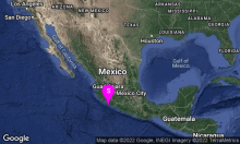 Otra vez un 19 de septiembre: sismo de magnitud 7.4 en Coalcoman, Michoacán