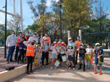 Alumnos de la Escuela Japonesa de Aguascalientes aprenden sobre el cuidado del agua