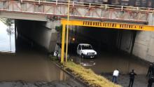 Algunos cruceros tuvieron que ser cerrados a la circulación por los elevados niveles de agua acumulada