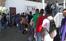 Migrantes en el INM