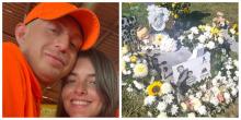 Nerea Godínez acudió a la tumba de Octavio Ocaña a llevarle flores 