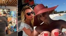 Britney Spears comparte fotografía sin ropa en Playa del Carmen