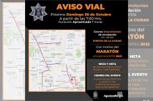 Aviso vial 