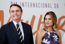 Michelle y Jair Bolsonaro 