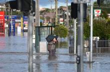 Australia inundación