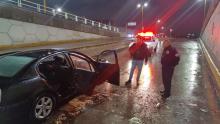 Hasta el Salón Locomotoras se inundó con la lluvia de anoche y esta madrugada