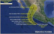 Se forma la tormenta tropical Roslyn, podría evolucionar a huracán