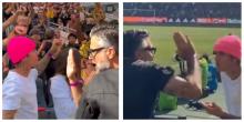 Jaime Camil y Justin Bieber fueron captados juntos en un partido de futbol 