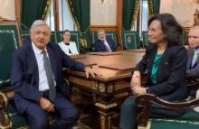 AMLO y Ana Botín 