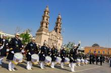 Primer concurso de Bandas de Guerra