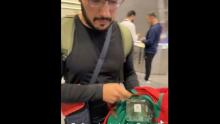 Mexicano mete botella de alcohol a Qatar