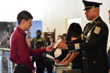 400 jóvenes realizarán adiestramiento como parte de su servicio militar