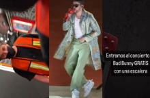 Fans de Bad Bunny entraron al concierto fingiendo ser trabajadores del Estadio Azteca