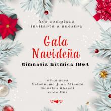 Gala Navideña Gimnasia Rítmica