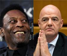 Infantino habla de Pelé