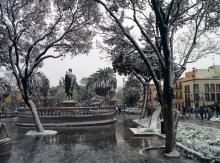 Pronostican nevadas en Zacatecas