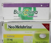Falsifican los medicamentos Buscapina y Neo-Melubrina