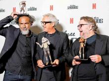 Los proyectos de los 3 amigos están nominados al Óscar 