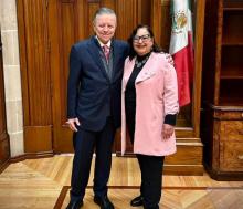 Felicita Arturo Zaldívar a Norma Piña tras convertirse en presidenta de la SCJN