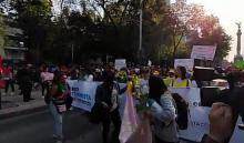 Marchan habitantes de CDMX