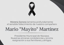 Condolencias de Morena 