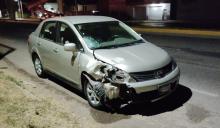 El accidente ocurrió la noche del 01 de Enero en la carretera 25 federal a la altura de Valle de Aguascalientes