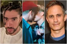 Circulan fotografías de Bad Bunny besando a Gael García