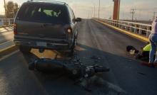 Sucedió en el puente vehicular de Av Aguascalientes y la salida a Zacatecas