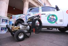 Municipio invierte más de 1 mdp en una “Unidad Antigraffiti”