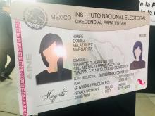 Credencial del INE 