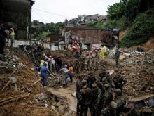 Concluyen búsquedas en Sao Paulo al contabilizar 65 muertos por lluvias 