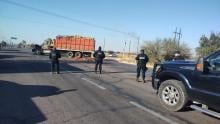 Cinco detenidos en Fresnillo por los más recientes narcobloqueos