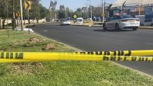 Motociclista muerto 