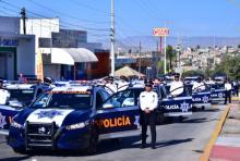 Con una inversión de más de 30 mdp, nuevas patrullas se integran a la policía municipal