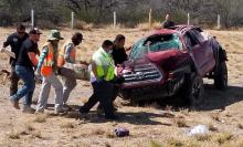 Era una familia completa, originarios todos ellos de Rincón de Romos y se accidentaron en Chihuahua