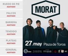 Morat agotó los boletos para su presentación en Aguascalientes ¡En 2 días!