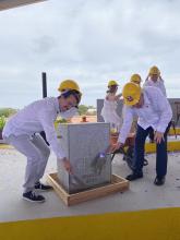 Colocan primera piedra del CRIT para su construcción en Mazatlán