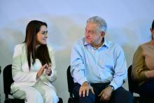 Solicita Tere Jiménez al presidente apoyo para programas de seguridad, salud y agua 