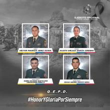 Se desploma helicóptero militar en Colombia; mueren cuatro soldados